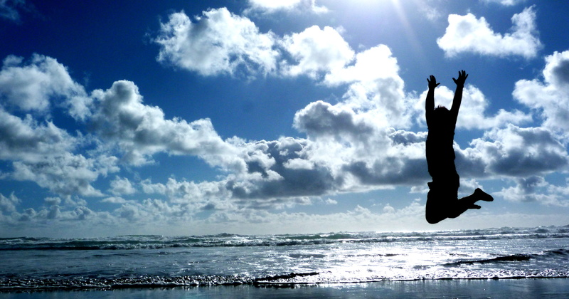 new  zealand, one Person, jumping, people, outdoors, new zealand, surf, sky, daytime, photography, shore, sea, DOM, nature, surfing, person, beach, playa