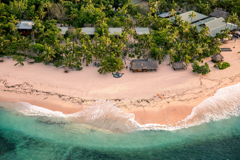 nature, island, tree, 5K, mamanuca islands, no people, fiji, sand, mode of transportation, day, growth, land vehicle, sea, transportation, high angle view