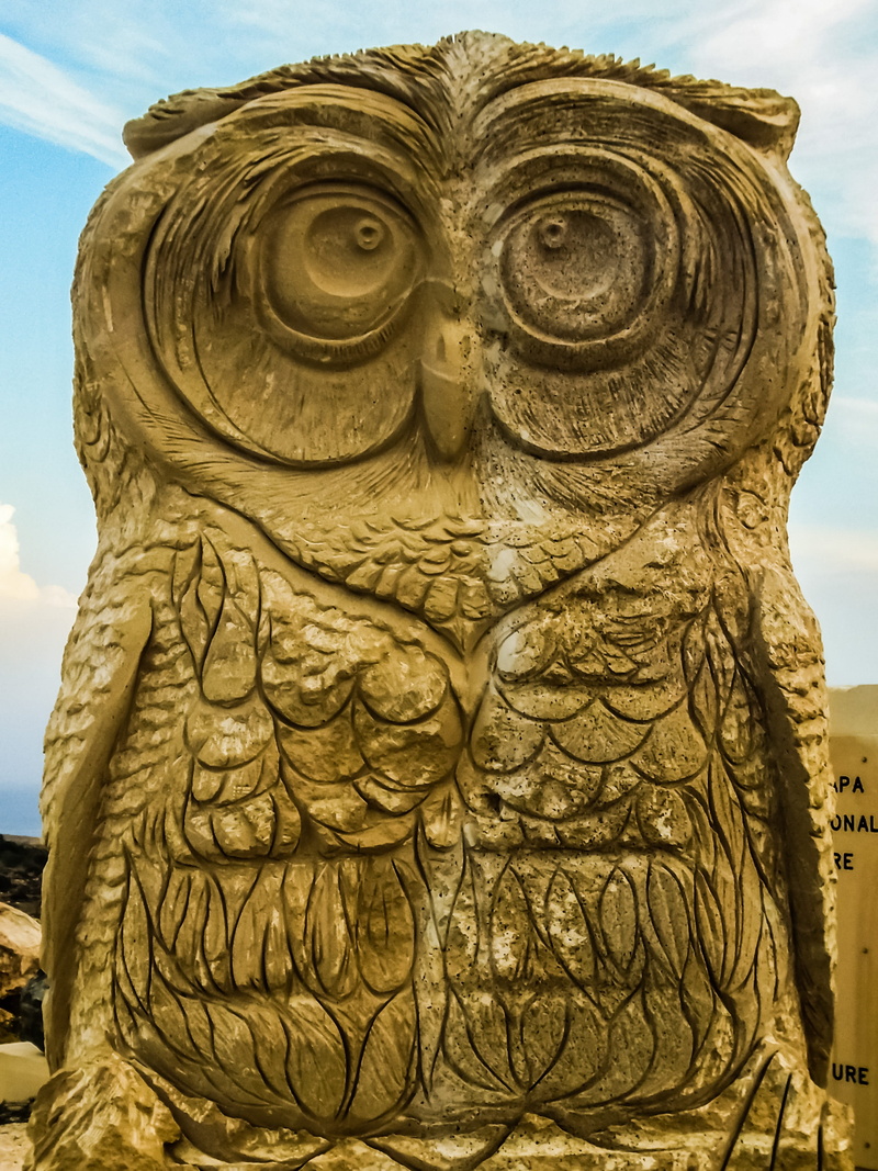 the past, male likeness, human representation, Owl, no people, Sculpture Park, architecture, ornate, close-up, art and craft, history, Cyprus, craft, ancient