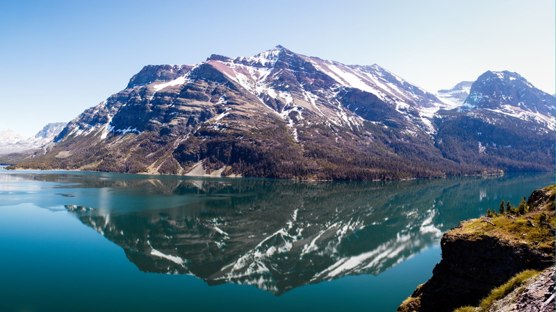 Earth, 1080P, Saint Mary Lake