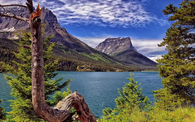 1080P, Saint Mary Lake, Earth