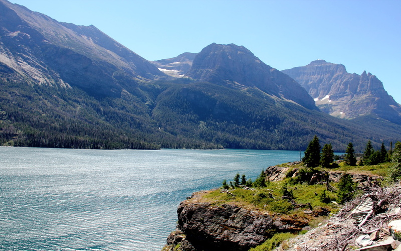 Earth, Saint Mary Lake, 1080P