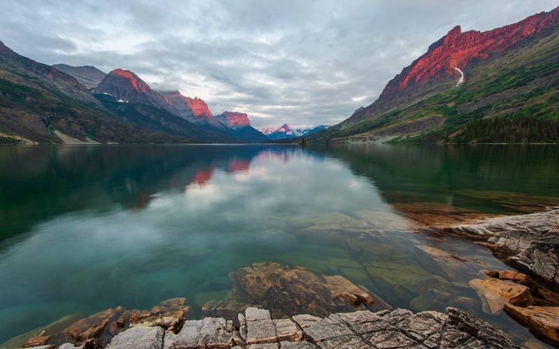 1080P, Saint Mary Lake, Earth