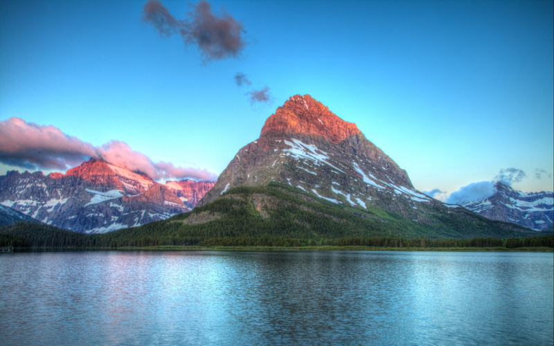 Earth, 1080P, Saint Mary Lake