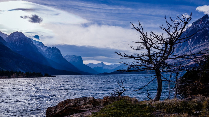 Saint Mary Lake, 1080P, Earth