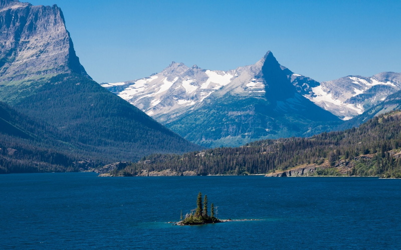Saint Mary Lake, Earth, 1080P