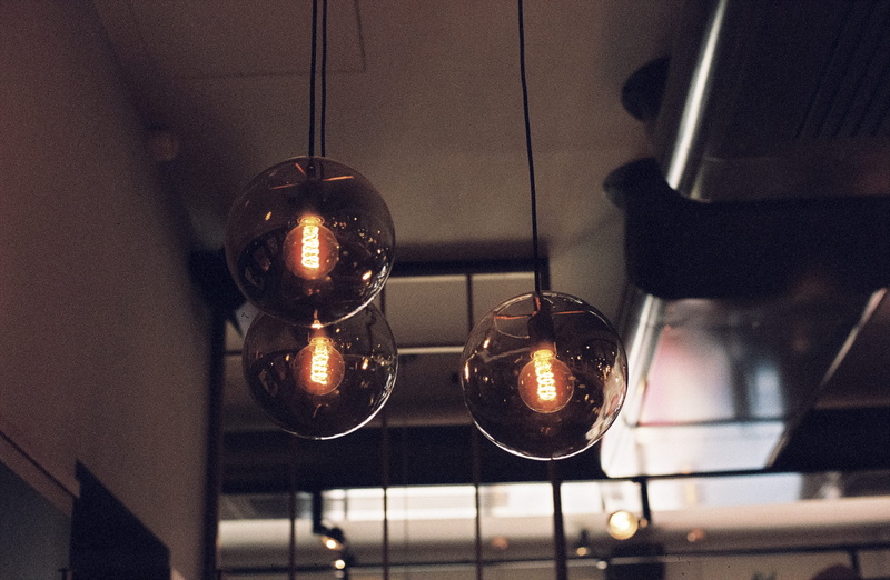 light bulb, ceiling, electric light, glass - material, low angle view, light, 4K, flare, 35mm, location, domestic room, lighting equipment, electric lamp