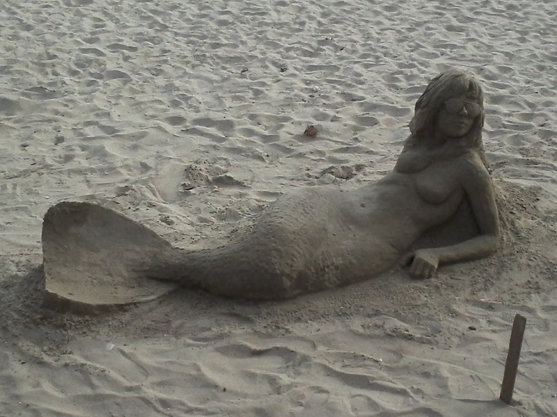 sculpture, animals in the wild, animal themes, relaxation, resting, mammal, 2K, nature, land, day, sea, creativity, sea Lion, outdoors, sand, art and craft