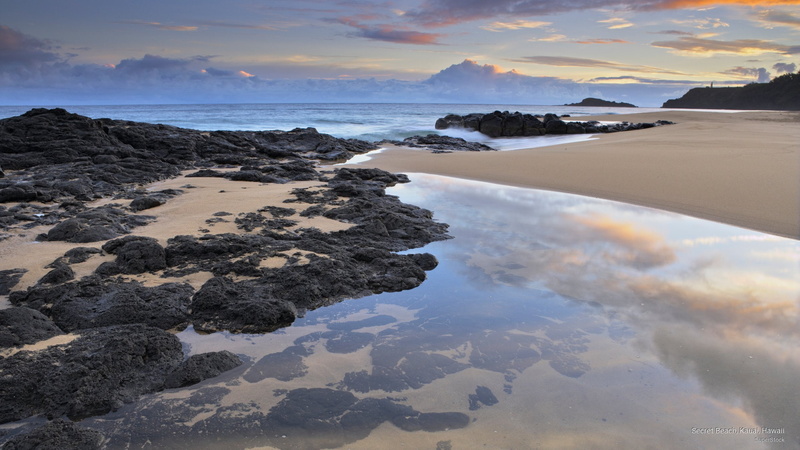 Beaches, secret, 2K, beach, hawaii, kauai