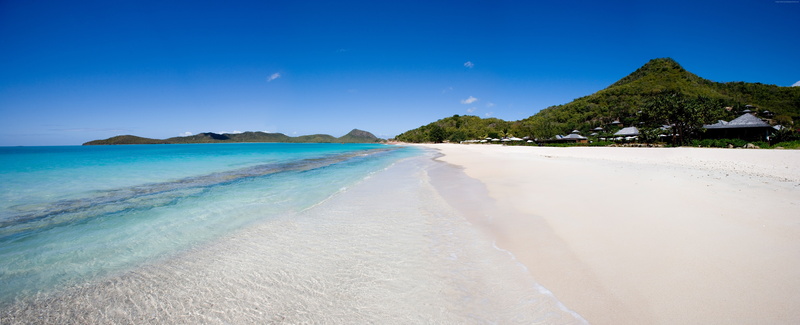 Best Beaches in the World, Barbuda, 4k, sky, Caribbean sea, 8K, 8k, Hermitage bay, Antigua, 5k, shore