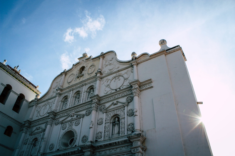 day, comayagua, colonial, cloud - sky, no people, spirituality, white, lens flare, building, sunlight, architecture, 5K, place of worship, nature, church
