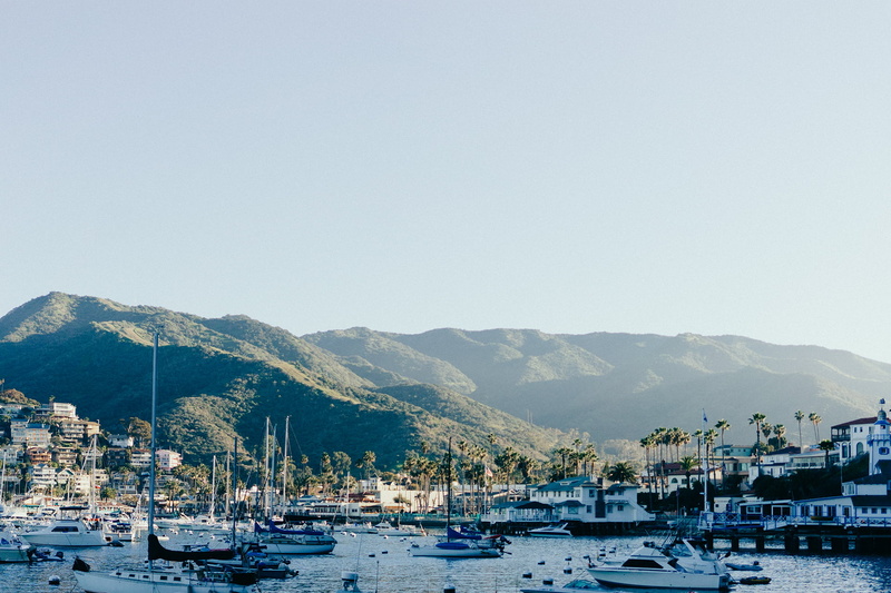sunrise, harbor, houses, mountain, outdoors, marina, sea, body, building, hills, moored, catalina, dock, clear sky, near, nature, cityscape, island, buildings