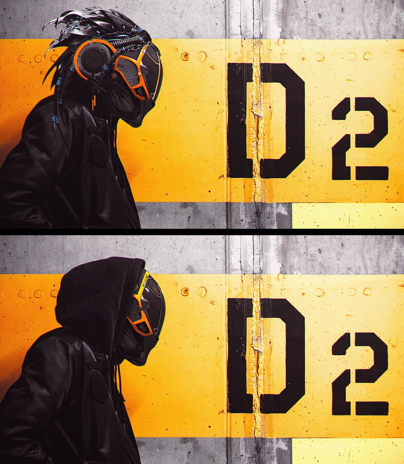 artwork, futuristic, robot, 720P, Abrar Khan, science fiction, twins, cyberpunk