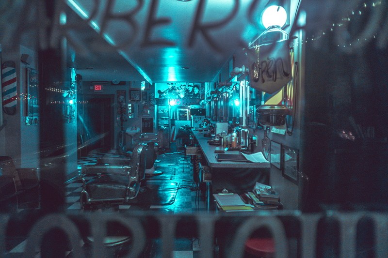 night, store, city life, transportation, bottle, architecture, city, shop, 1080P, occupation, adult, indoors, finger, illuminated, people, blue, light - natural phenomenon