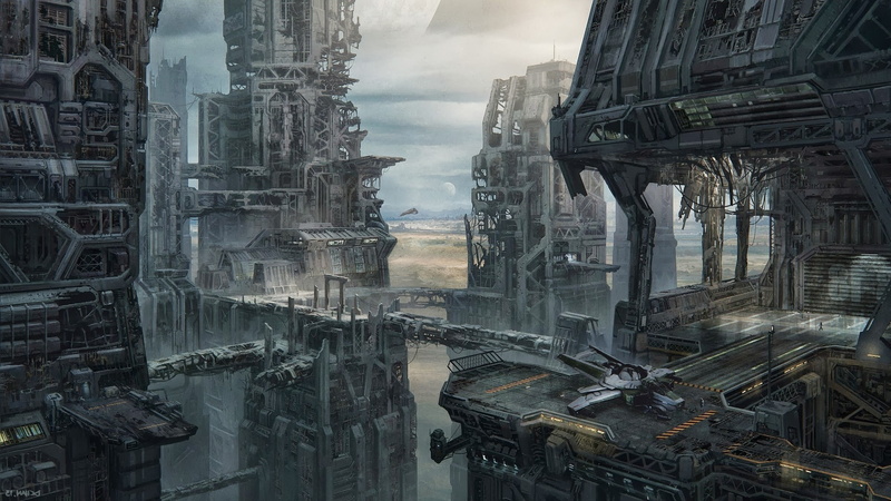 history, belief, Anvil Aerospace, nature, digital composite, built structure, Star Citizen, city, spaceship, spirituality, place of worship, 1080P, space