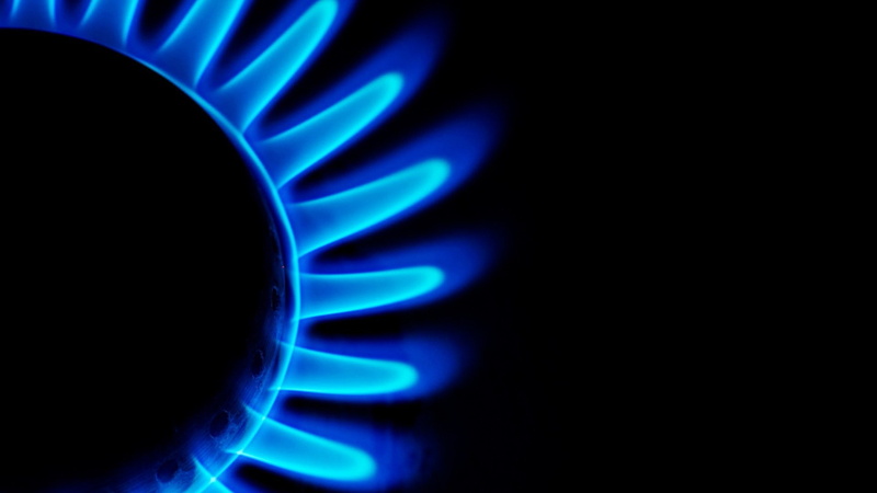 minimalism, 1080P, fire, simple, blue flames, circle, cyan, simple background, blue, black background