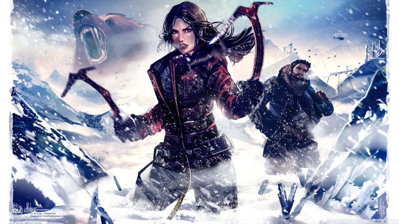 young adult, snow, Rise of the Tomb Raider, winter, cold temperature, 1080P, people, young men, adult, group of people, enjoyment, fashion, warm clothing