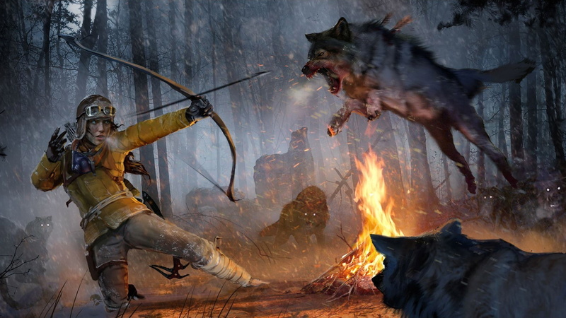 video games, artwork, Rise of the Tomb Raider, 1080P