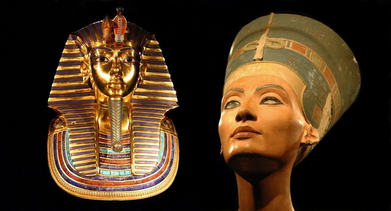 2K, nofretete, tutankhamun, tutanchamun, egypt