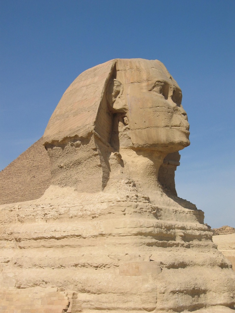 sunlight, creativity, travel destinations, no people, human representation, statue, sphinx, craft, climate, pharaonic, travel, desert, clear sky, 1080P