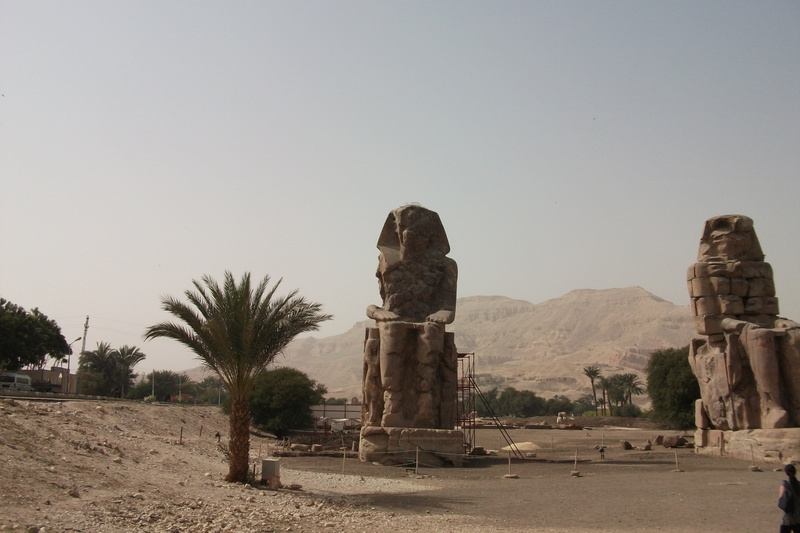 famous Place, travel, asia, clear sky, 2K, day, copy space, egypt, plant, ancient, ancient civilization, no people, pharaohs, old ruin, old, luxor, history