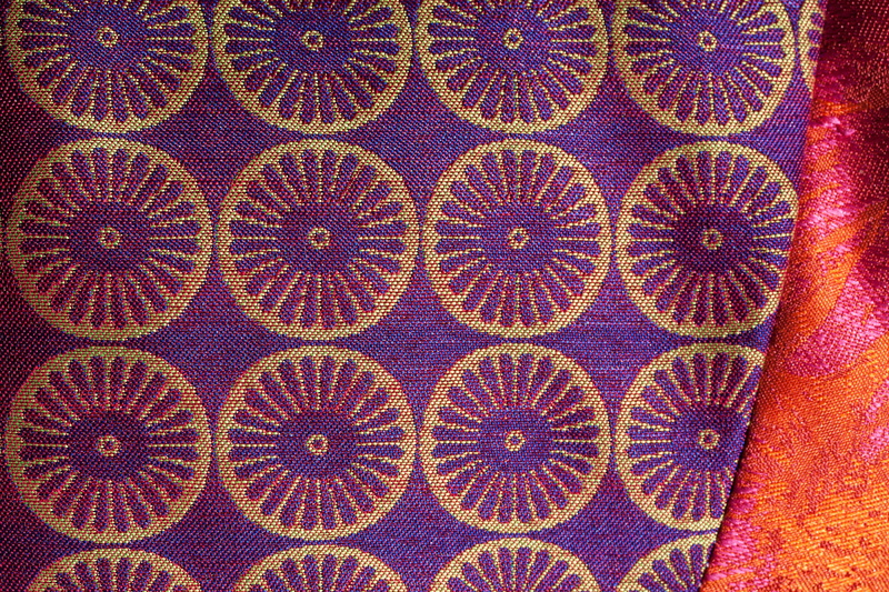 multi colored, background, high angle view, shape, woven, close-up, pattern, rosettes, creativity, iridescent, design, no people, violet, 4K, art and craft