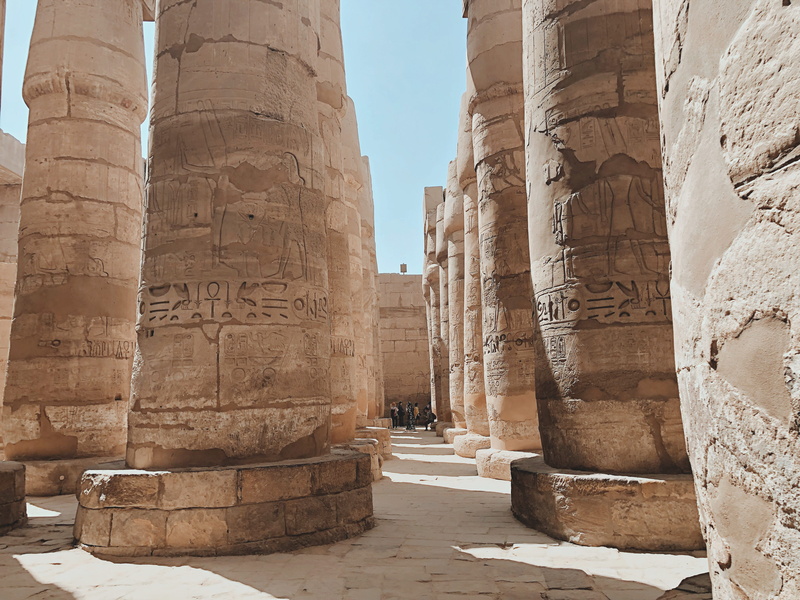 day, 4K, sky, building exterior, travel, history, no people, built structure, historical, archaeology, ancient, karnak, ruined, temple, museum, egyptian