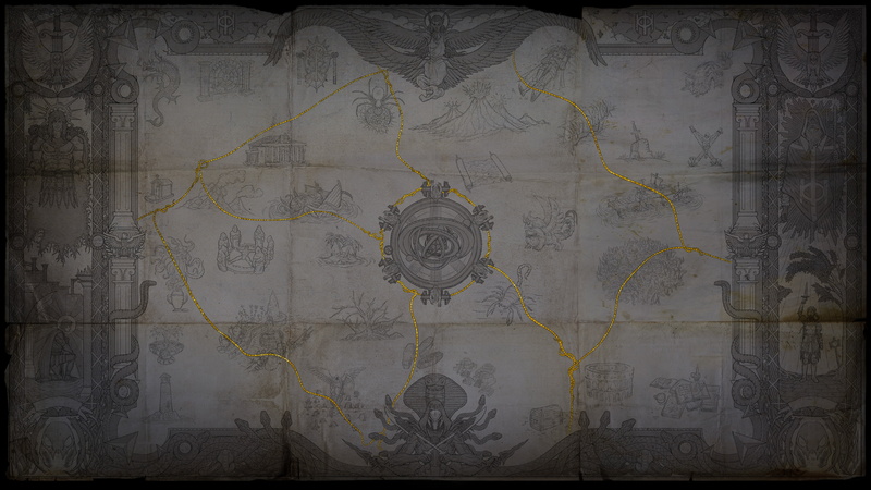 grinding gear games, Atlas of Worlds, Path of Exile, 4K, map