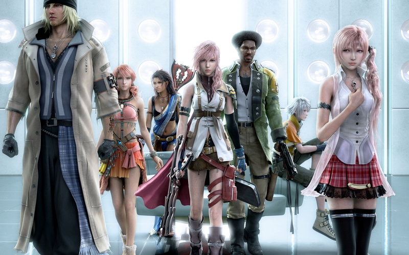 lightning, 4K, snow villiers, final fantasy, sazh katzroy, Games