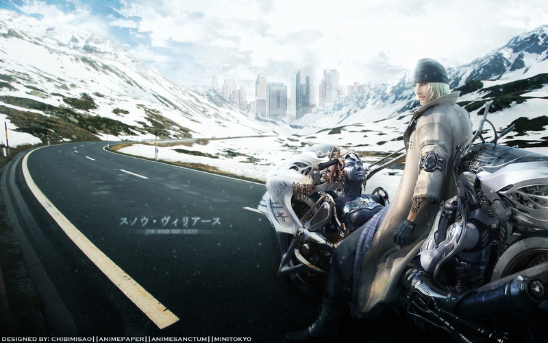 snow, road, 1080P, video games, Final Fantasy XIII, Snow Villiers, Final Fantasy