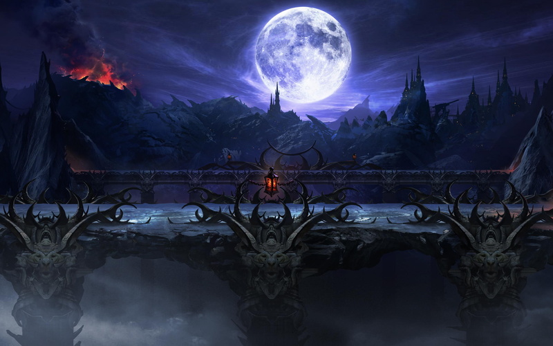 2K, mortal, stage, anime, illustration, night, x, world, kombat