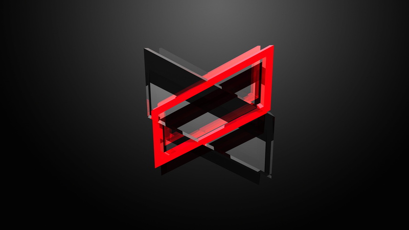 copy space, metal, red, single object, gray, glowing, seat, chair, digital art, studio shot, board, illuminated, black background, abstract, no people