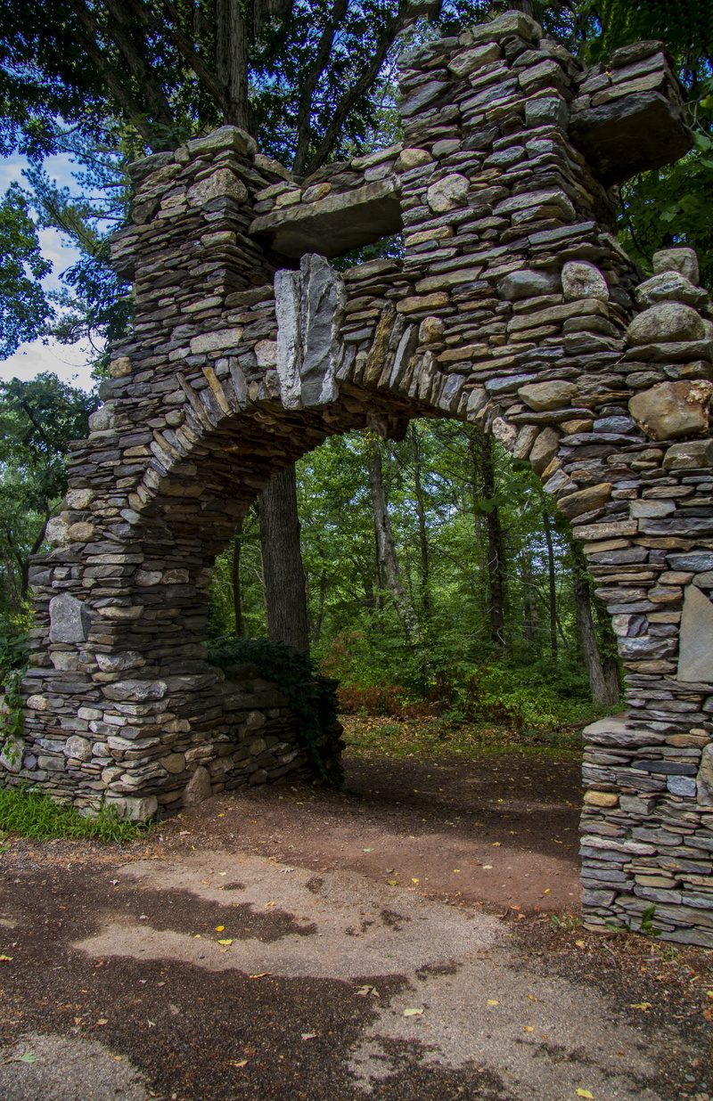 wood - material, outdoor, park, day, travel, old, arch, bridge, historic, concrete, built structure, no people, history, green, old Ruin, ruined, foliage