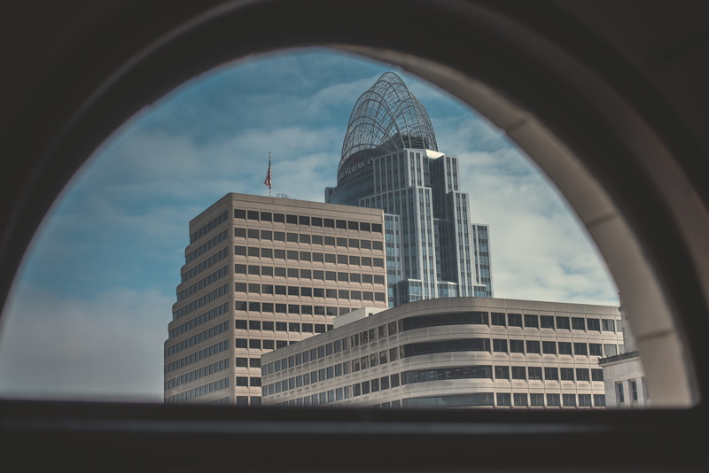no people, nature, 5K, skylight, financial district, curtain, city, office building, built structure, light, urban, tall - high, dome, building, glass - material