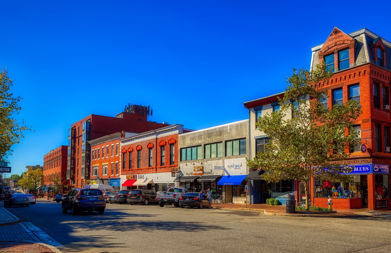 building, urban, city, new hampshire, travel destinations, outdoors, buildings, portsmouth, new england, no people, historic, architecture, cityscape, america
