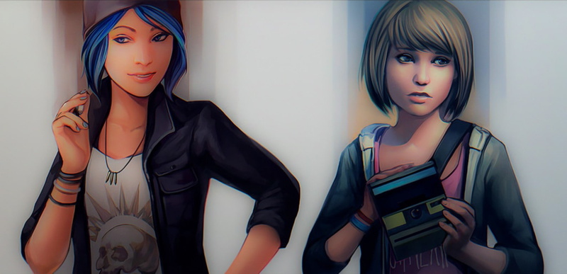 standing, Life Is Strange, beauty, women, front view, looking at camera, fashion, portrait, Chloe Price, togetherness, young adult, business, adult, beautiful woman