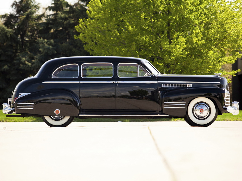 41 7519, touring, sedan, cadillac, 1080P, retro, luxury, 1941, fleetwood, seventy five