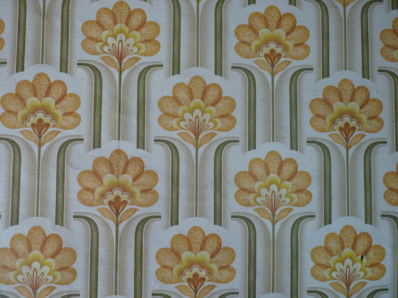 surface, 4K, floral, floral pattern, old-fashioned, the past, wall - building feature, decoration, repetition, beige, craft, backgrounds, Sixties, Seventies