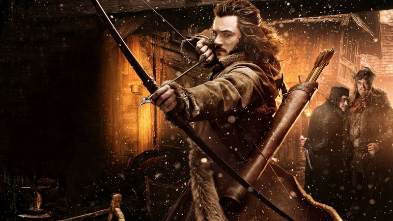girion, luke, evans, arrow, fantasy, lord, bow, warrior, 1080P, hobbit, rings, bard