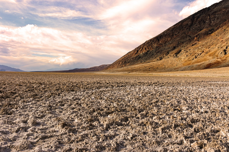 day, field, solid, scenics - nature, mountain, environment, arid climate, badlands, desert, valley, non-urban scene, sunset, death valley, beauty in nature