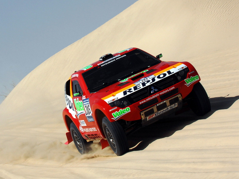 mpr13, suv, pajero, dakar, offroad, racing, race, evolution, montero, 2007, 720P, mitsubishi