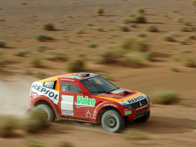race, suv, montero, racing, pajero, 720P, evolution, offroad, 2007, mitsubishi, mpr13, dakar