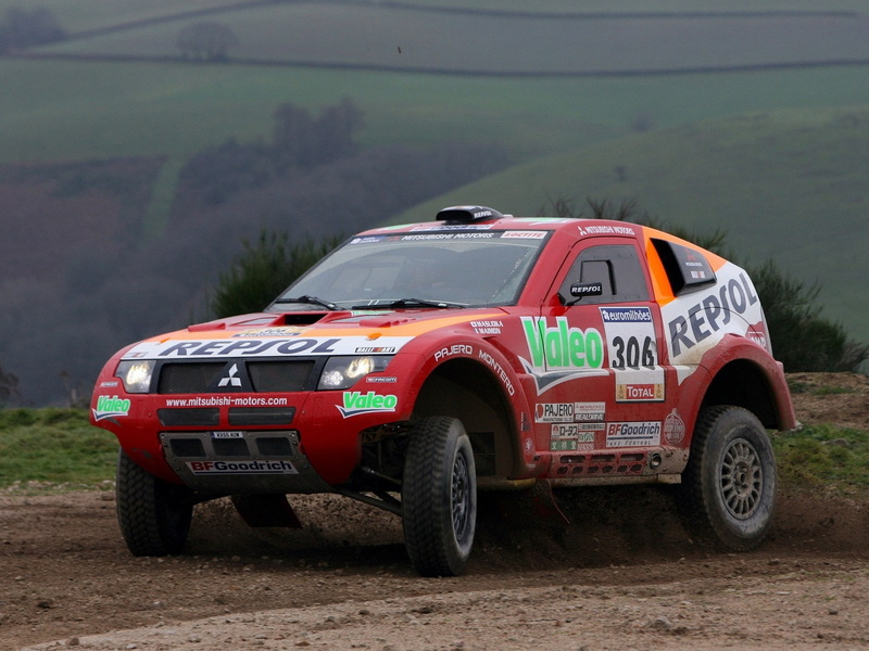 evolution, race, offroad, 720P, racing, 2007, montero, mpr13, suv, mitsubishi, pajero, dakar
