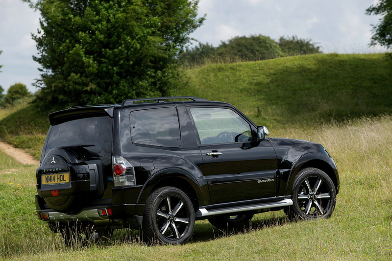 side view, black, Shogun, 2K, Montero, SWB Barbarian, three-door, 2014, SUV, Mitsubishi, Pajero