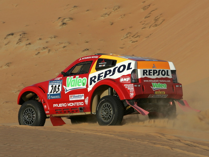 evolution, dakar, 2007, montero, race, offroad, suv, pajero, racing, mpr13, 720P, mitsubishi