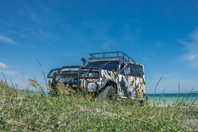old, Offroad, design, adventure, Jeep, junkyard, landscape, grass, Car, nature, motor, blue, ruined, 4x4, field, terrain, Vehicle, mode of transportation