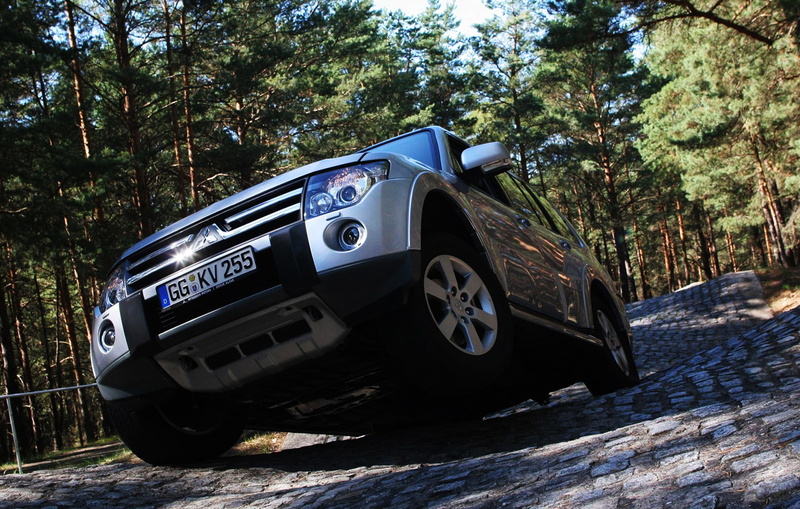 tree, machine, woodland, Pajero, mode of transportation, nature, outdoors, travel, Mitsubishi, silver, land vehicle, 4x4, tire, suv, road, jeep, wheel