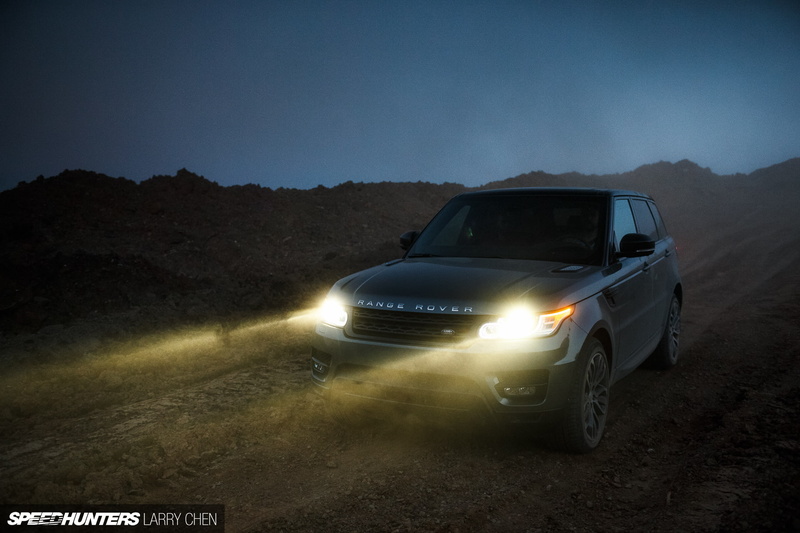 suv, cars, rover, 1080P, road, night, hd, range, light, off