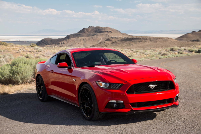 vehicle, cloud - sky, arid climate, travel, sky, day, mustang, non-urban scene, red cars, Ford, sunlight, nature, driving, scenics - nature, transportation