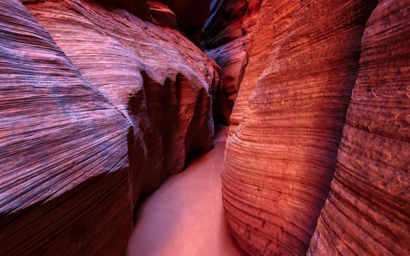 canyon, indoors, rock, pattern, eroded, backgrounds, layered, brown, rock formation, travel destinations, physical geography, rock - object, nature, non-urban scene